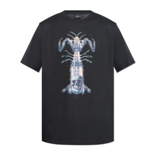 PS By Paul Smith T-shirt med tryck Black, Herr