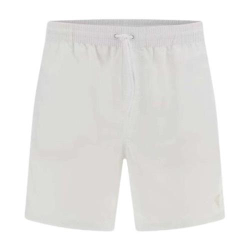 Guess Dam Swim Trunk Basic Short White, Herr