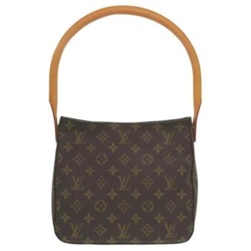 Louis Vuitton Vintage Pre-owned Tyg louis-vuitton-vskor Brown, Dam