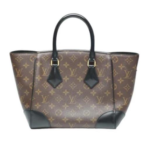 Louis Vuitton Vintage Pre-owned Tyg louis-vuitton-vskor Brown, Dam