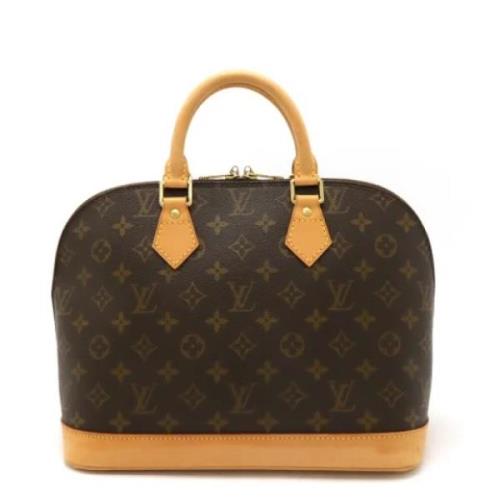 Louis Vuitton Vintage Pre-owned Tyg louis-vuitton-vskor Brown, Dam