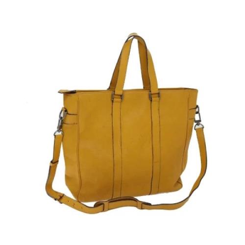 Louis Vuitton Vintage Pre-owned Canvas louis-vuitton-vskor Yellow, Dam