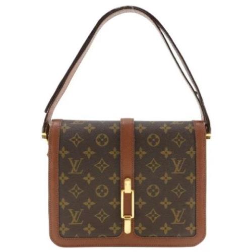 Louis Vuitton Vintage Pre-owned Canvas louis-vuitton-vskor Brown, Dam