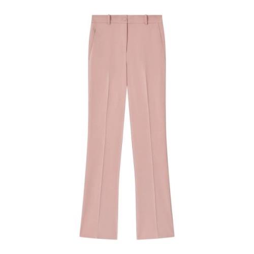 Pinko Elegant Viskos Elastan Byxor Pink, Dam