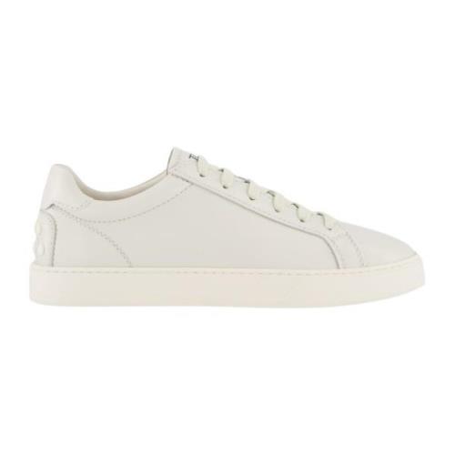 Tod's Vit Sneaker Kassettstil White, Herr