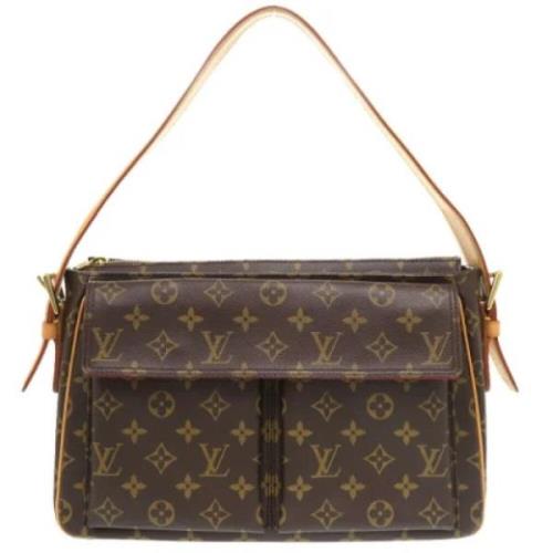 Louis Vuitton Vintage Pre-owned Canvas louis-vuitton-vskor Brown, Dam