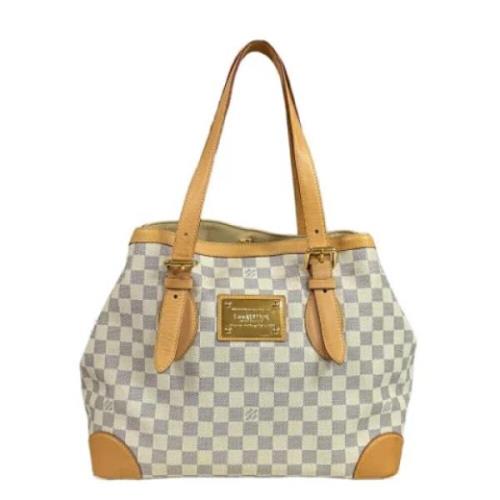 Louis Vuitton Vintage Pre-owned Tyg louis-vuitton-vskor White, Dam