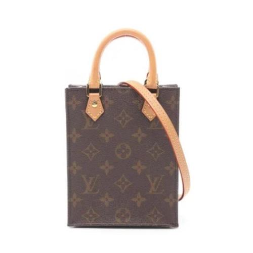 Louis Vuitton Vintage Pre-owned Canvas handvskor Brown, Dam