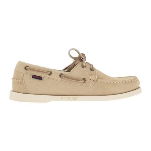 Sebago Sailor Shoes Beige, Herr