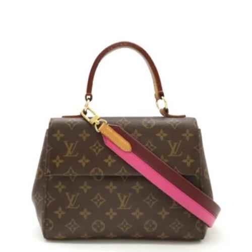 Louis Vuitton Vintage Pre-owned Tyg louis-vuitton-vskor Brown, Dam