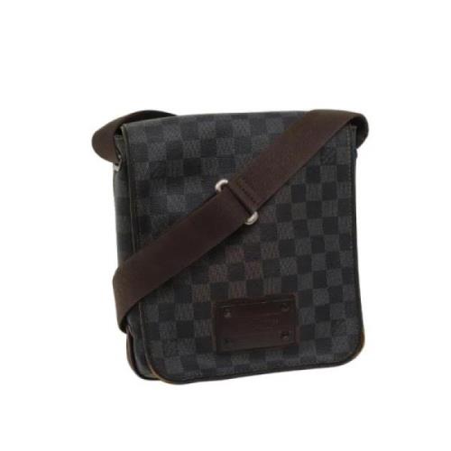 Louis Vuitton Vintage Pre-owned Canvas louis-vuitton-vskor Brown, Dam