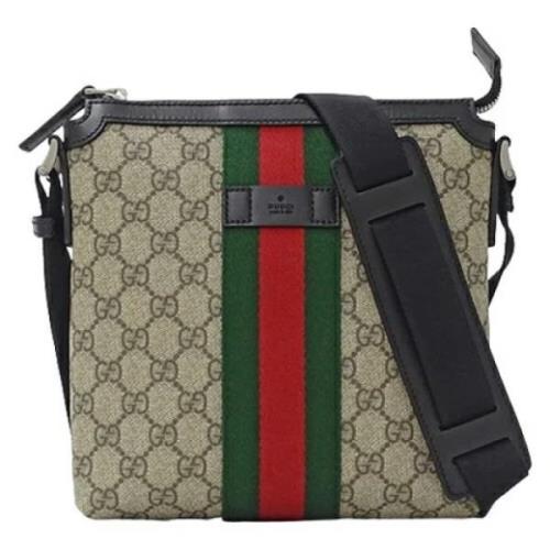 Gucci Vintage Pre-owned Canvas gucci-vskor Beige, Dam