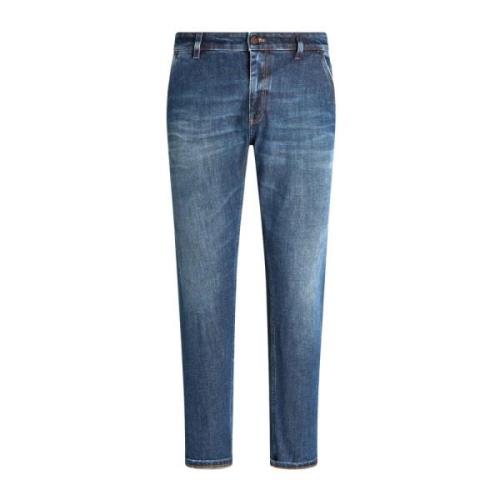 PT Torino Slim-fit Denim Jeans Blue, Herr