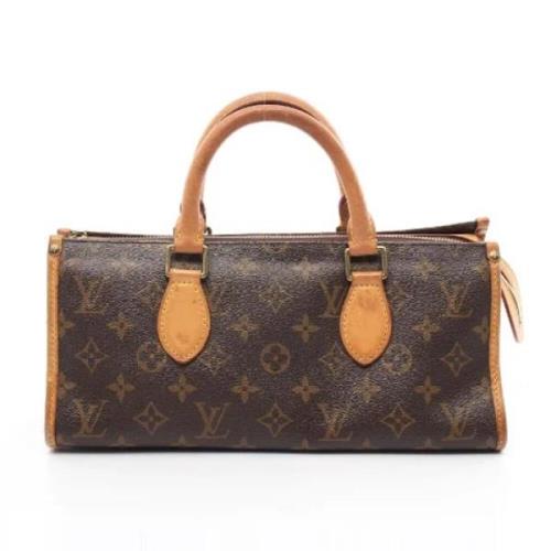 Louis Vuitton Vintage Pre-owned Canvas handvskor Brown, Dam