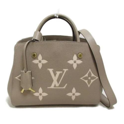 Louis Vuitton Vintage Pre-owned Laeder louis-vuitton-vskor Gray, Dam