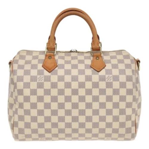 Louis Vuitton Vintage Pre-owned Canvas louis-vuitton-vskor White, Dam