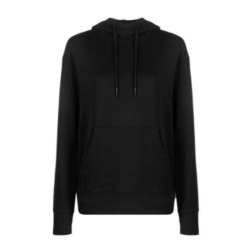 Vince Svart Casual Bomull Hoodie Black, Dam