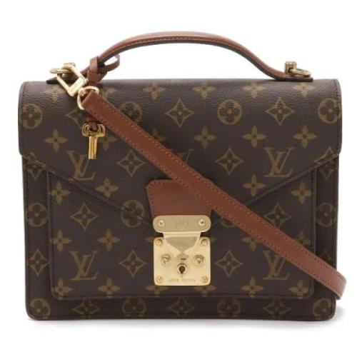 Louis Vuitton Vintage Pre-owned Canvas louis-vuitton-vskor Brown, Dam