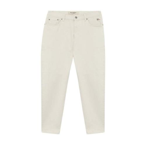 Roy Roger's Snygga Carrot Fit Denim Jeans White, Herr