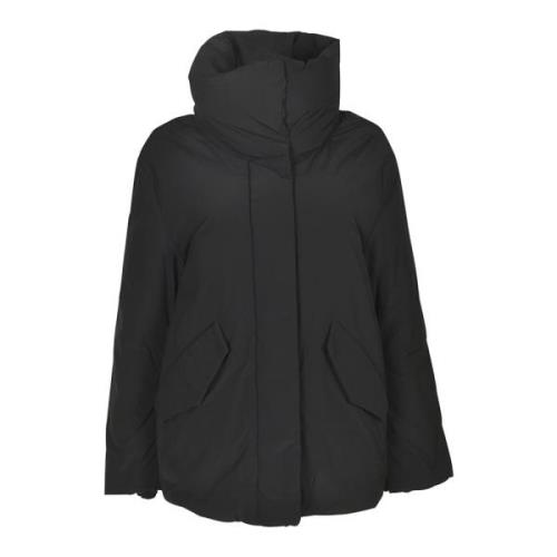 Woolrich Svarta Rockar för Män Black, Dam