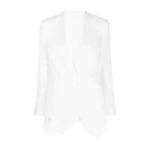 Simkhai Vit Casual Blazer Combo Jacka White, Dam