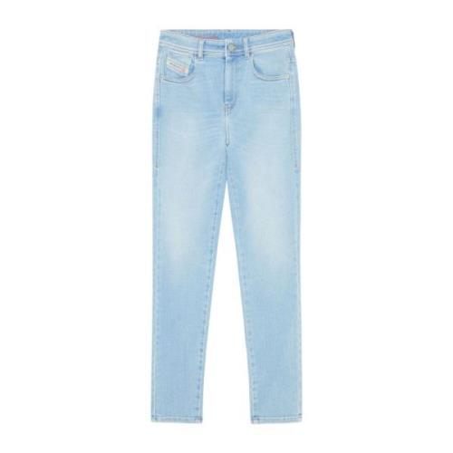 Diesel Blå Skinny Jeans Casual Byxor Blue, Dam