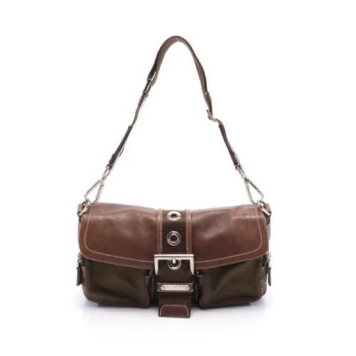 Prada Vintage Pre-owned Laeder prada-vskor Brown, Dam