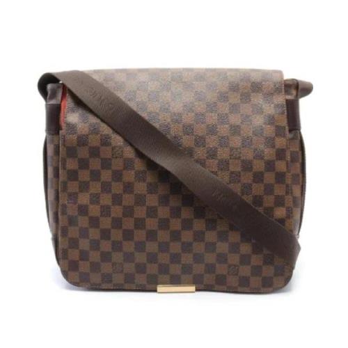 Louis Vuitton Vintage Pre-owned Canvas crossbodyvskor Brown, Dam