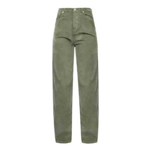 Roy Roger's Stiliga Denim Jeans Green, Dam