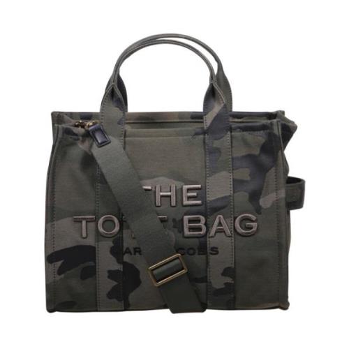 Marc Jacobs Camo Multi Medium Tote Väska Multicolor, Dam