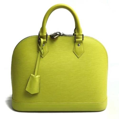 Louis Vuitton Vintage Pre-owned Laeder louis-vuitton-vskor Yellow, Dam