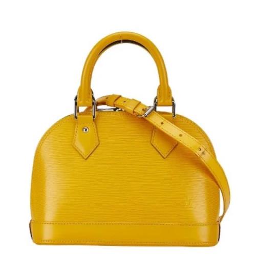 Louis Vuitton Vintage Pre-owned Laeder louis-vuitton-vskor Yellow, Dam