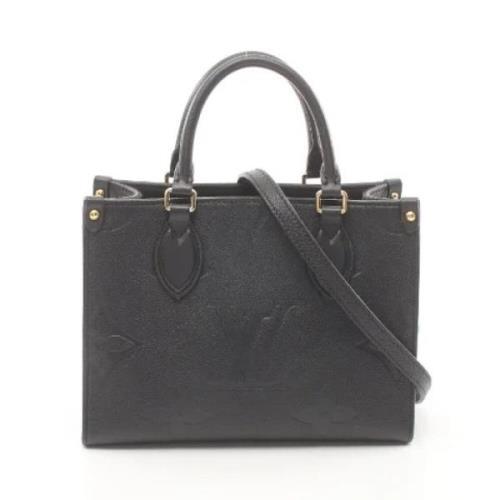 Louis Vuitton Vintage Pre-owned Laeder louis-vuitton-vskor Black, Dam