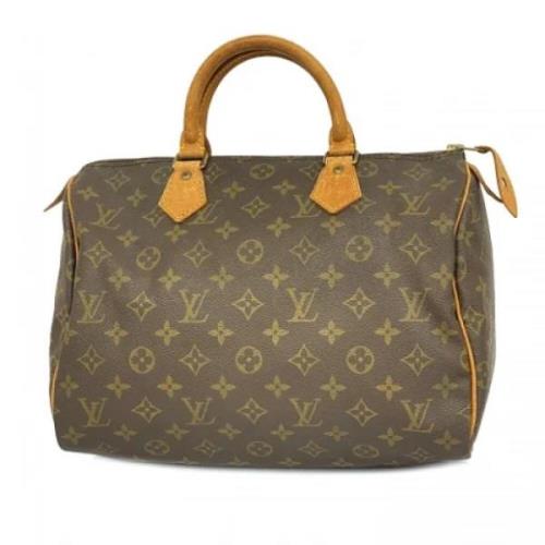 Louis Vuitton Vintage Pre-owned Tyg louis-vuitton-vskor Brown, Dam