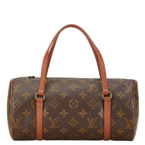 Louis Vuitton Vintage Pre-owned Canvas handvskor Brown, Dam