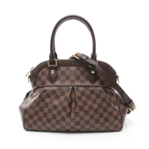 Louis Vuitton Vintage Pre-owned Canvas louis-vuitton-vskor Brown, Dam