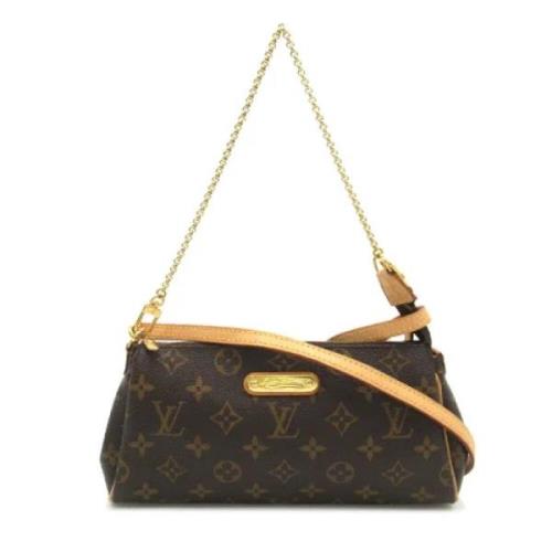 Louis Vuitton Vintage Pre-owned Canvas crossbodyvskor Brown, Dam