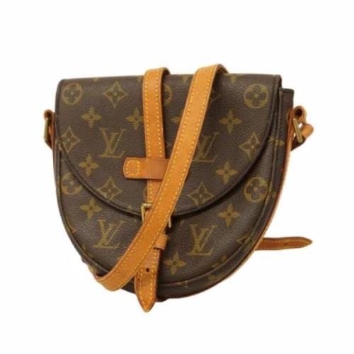 Louis Vuitton Vintage Pre-owned Tyg louis-vuitton-vskor Brown, Dam