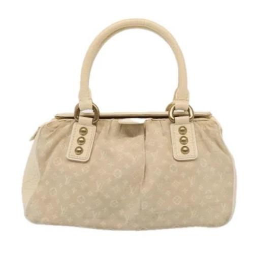 Louis Vuitton Vintage Pre-owned Canvas louis-vuitton-vskor Beige, Dam