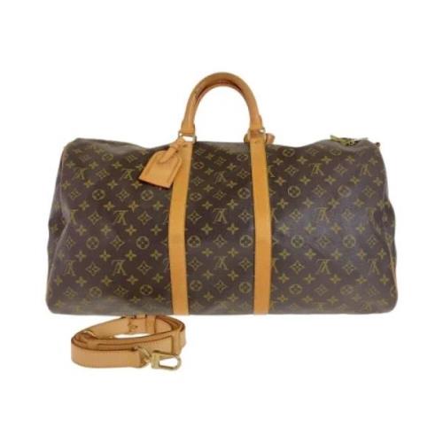 Louis Vuitton Vintage Pre-owned Canvas louis-vuitton-vskor Brown, Dam