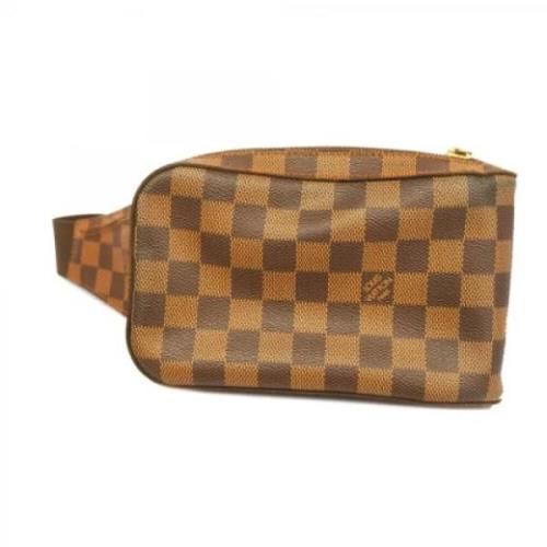 Louis Vuitton Vintage Pre-owned Tyg louis-vuitton-vskor Brown, Dam