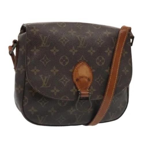 Louis Vuitton Vintage Pre-owned Canvas louis-vuitton-vskor Brown, Dam