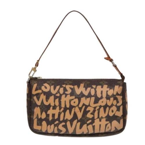 Louis Vuitton Vintage Pre-owned Canvas louis-vuitton-vskor Brown, Dam