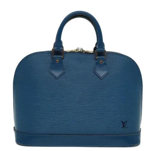 Louis Vuitton Vintage Pre-owned Laeder louis-vuitton-vskor Blue, Dam