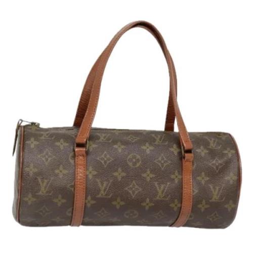 Louis Vuitton Vintage Pre-owned Canvas handvskor Brown, Dam