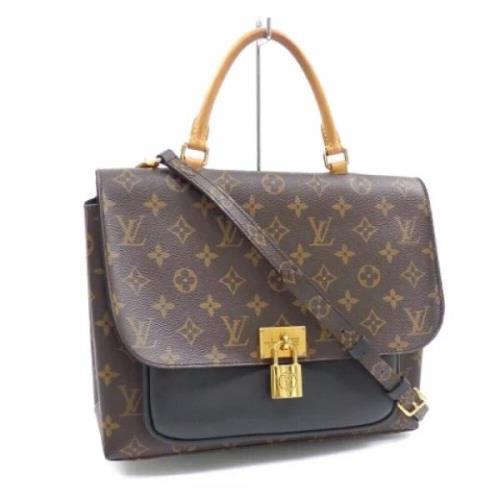 Louis Vuitton Vintage Pre-owned Tyg louis-vuitton-vskor Black, Dam