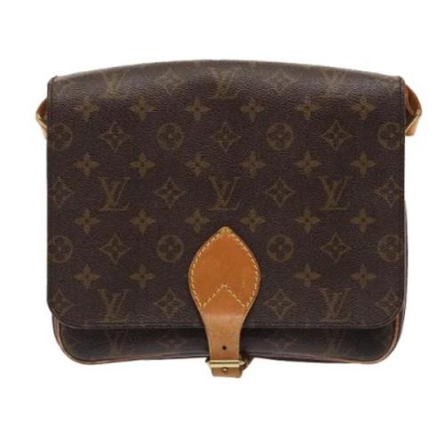 Louis Vuitton Vintage Pre-owned Canvas louis-vuitton-vskor Brown, Dam