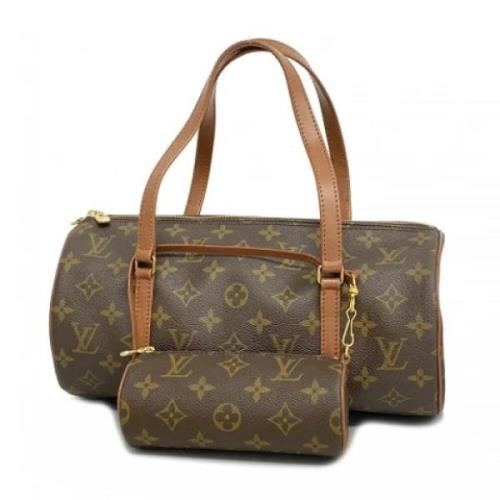 Louis Vuitton Vintage Pre-owned Tyg louis-vuitton-vskor Brown, Dam