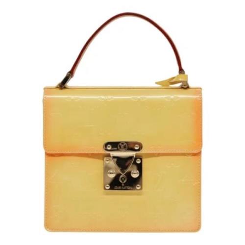 Louis Vuitton Vintage Pre-owned Laeder louis-vuitton-vskor Yellow, Dam