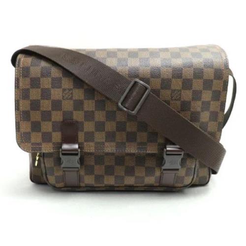 Louis Vuitton Vintage Pre-owned Canvas louis-vuitton-vskor Brown, Dam